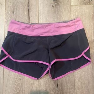 lululemon workout shorts